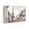 Stupell Industries Eiffel Tower Through Parisian Balconies Framed Giclee, design by CAD Designs